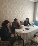 Millət vəkili Sevil Mikayılova Xaçmazda şəhid ailələri ilə görüşüb (FOTO)