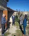 Millət vəkili Sevil Mikayılova Xaçmazda şəhid ailələri ilə görüşüb (FOTO)