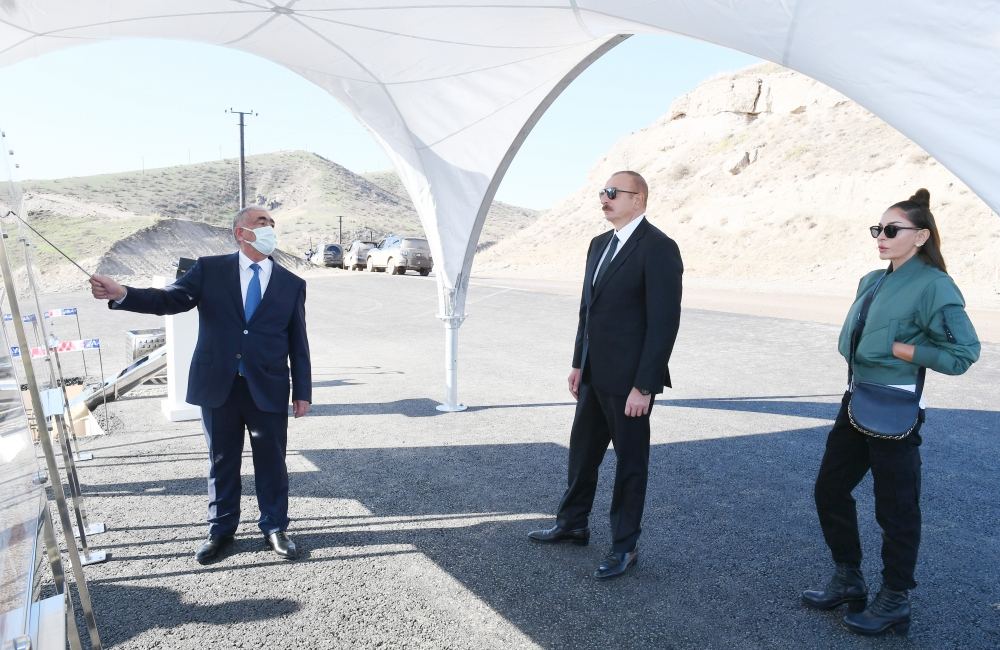 Prezident İlham Əliyev və Birinci xanım Mehriban Əliyeva Qubadlı rayonunda səfərdə olublar (FOTO/VİDEO)
