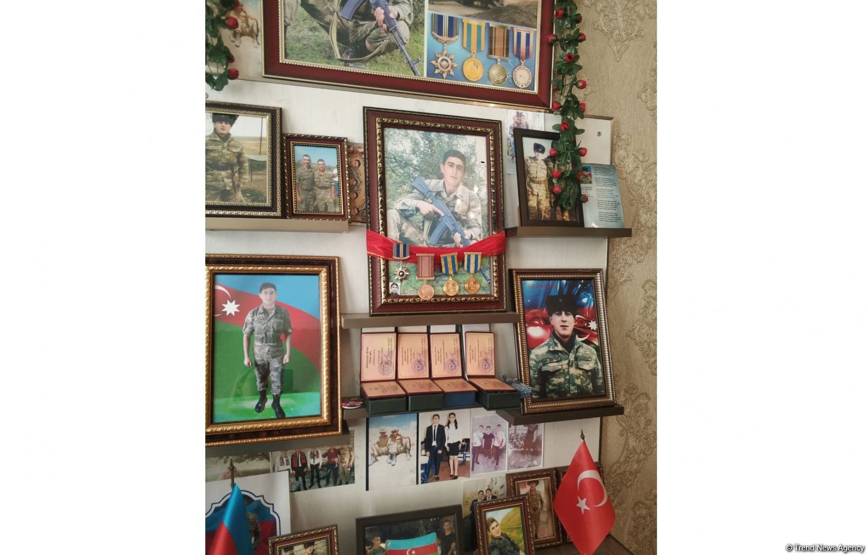 Millət vəkili Sevil Mikayılova Xaçmazda şəhid ailələri ilə görüşüb (FOTO)
