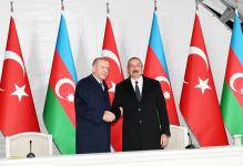 Azərbaycan və Türkiyə prezidentləri mətbuata birgə bəyanatlarla çıxış ediblər (FOTO/VİDEO) (YENİLƏNİB)