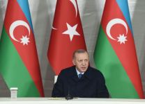 Azərbaycan və Türkiyə prezidentləri mətbuata birgə bəyanatlarla çıxış ediblər (FOTO/VİDEO) (YENİLƏNİB)