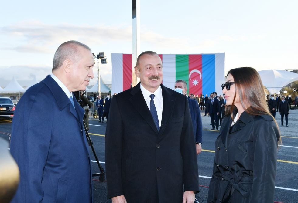 Türkiyə Prezidenti Rəcəb Tayyib Ərdoğanın Zəngilanın Ağalı kəndində rəsmi qarşılanma mərasimi olub (FOTO/VİDEO) (YENİLƏNİB)