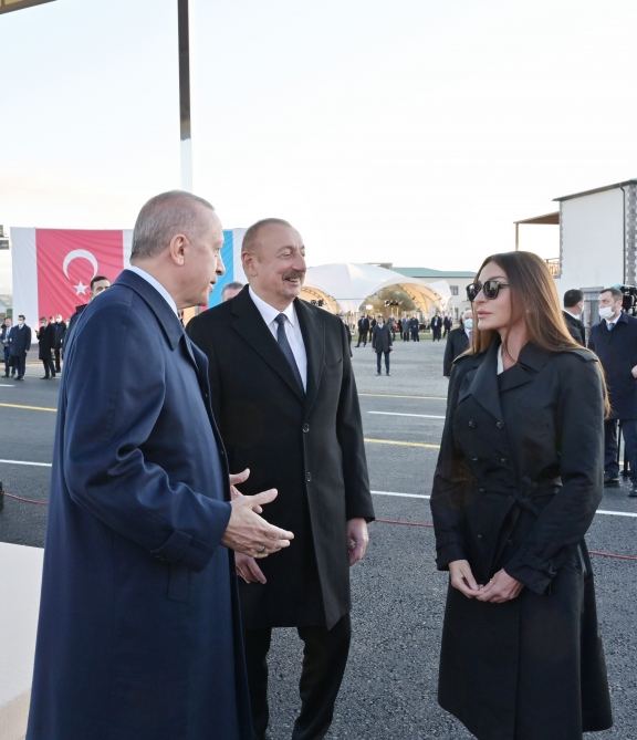 Türkiyə Prezidenti Rəcəb Tayyib Ərdoğanın Zəngilanın Ağalı kəndində rəsmi qarşılanma mərasimi olub (FOTO/VİDEO) (YENİLƏNİB)