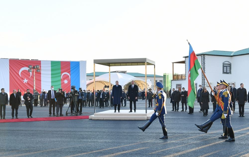 Türkiyə Prezidenti Rəcəb Tayyib Ərdoğanın Zəngilanın Ağalı kəndində rəsmi qarşılanma mərasimi olub (FOTO/VİDEO) (YENİLƏNİB)