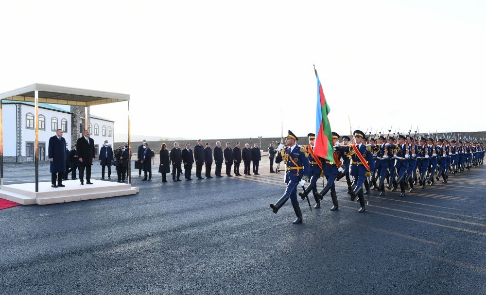 Türkiyə Prezidenti Rəcəb Tayyib Ərdoğanın Zəngilanın Ağalı kəndində rəsmi qarşılanma mərasimi olub (FOTO/VİDEO) (YENİLƏNİB)