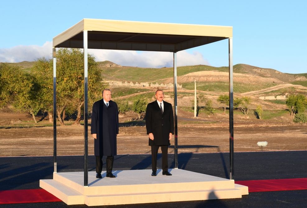 Türkiyə Prezidenti Rəcəb Tayyib Ərdoğanın Zəngilanın Ağalı kəndində rəsmi qarşılanma mərasimi olub (FOTO/VİDEO) (YENİLƏNİB)