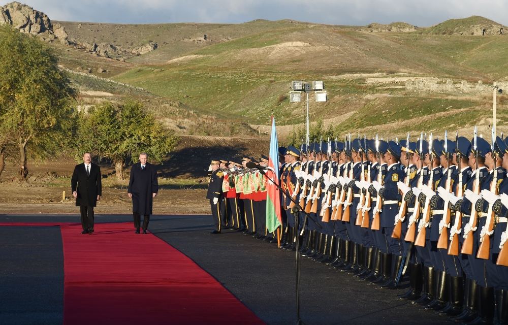Türkiyə Prezidenti Rəcəb Tayyib Ərdoğanın Zəngilanın Ağalı kəndində rəsmi qarşılanma mərasimi olub (FOTO/VİDEO) (YENİLƏNİB)