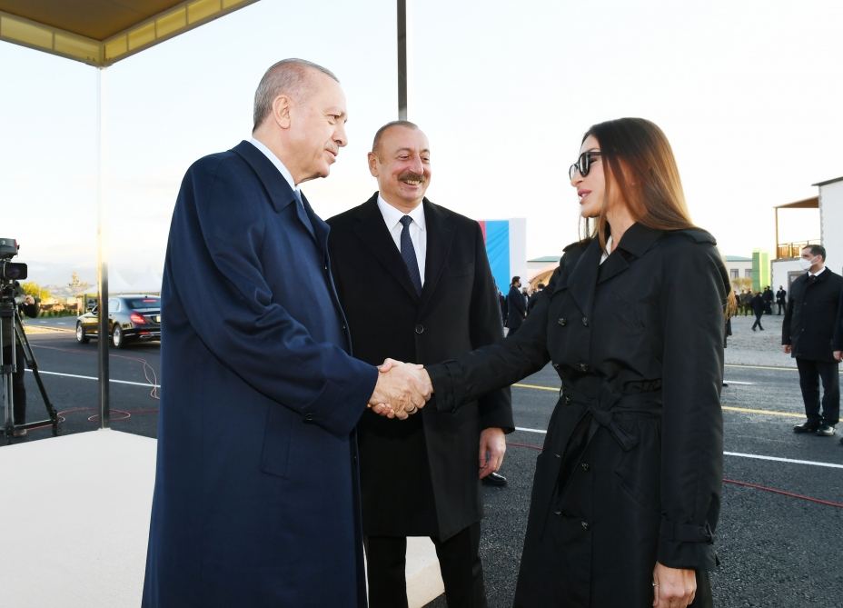 Türkiyə Prezidenti Rəcəb Tayyib Ərdoğanın Zəngilanın Ağalı kəndində rəsmi qarşılanma mərasimi olub (FOTO/VİDEO) (YENİLƏNİB)