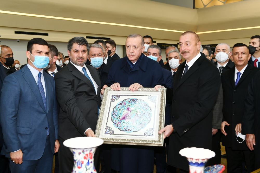 Prezident İlham Əliyev və Rəcəb Tayyib Ərdoğan Füzuli Beynəlxalq Hava Limanının rəsmi açılışını ediblər (FOTO/VİDEO) (YENİLƏNİB)