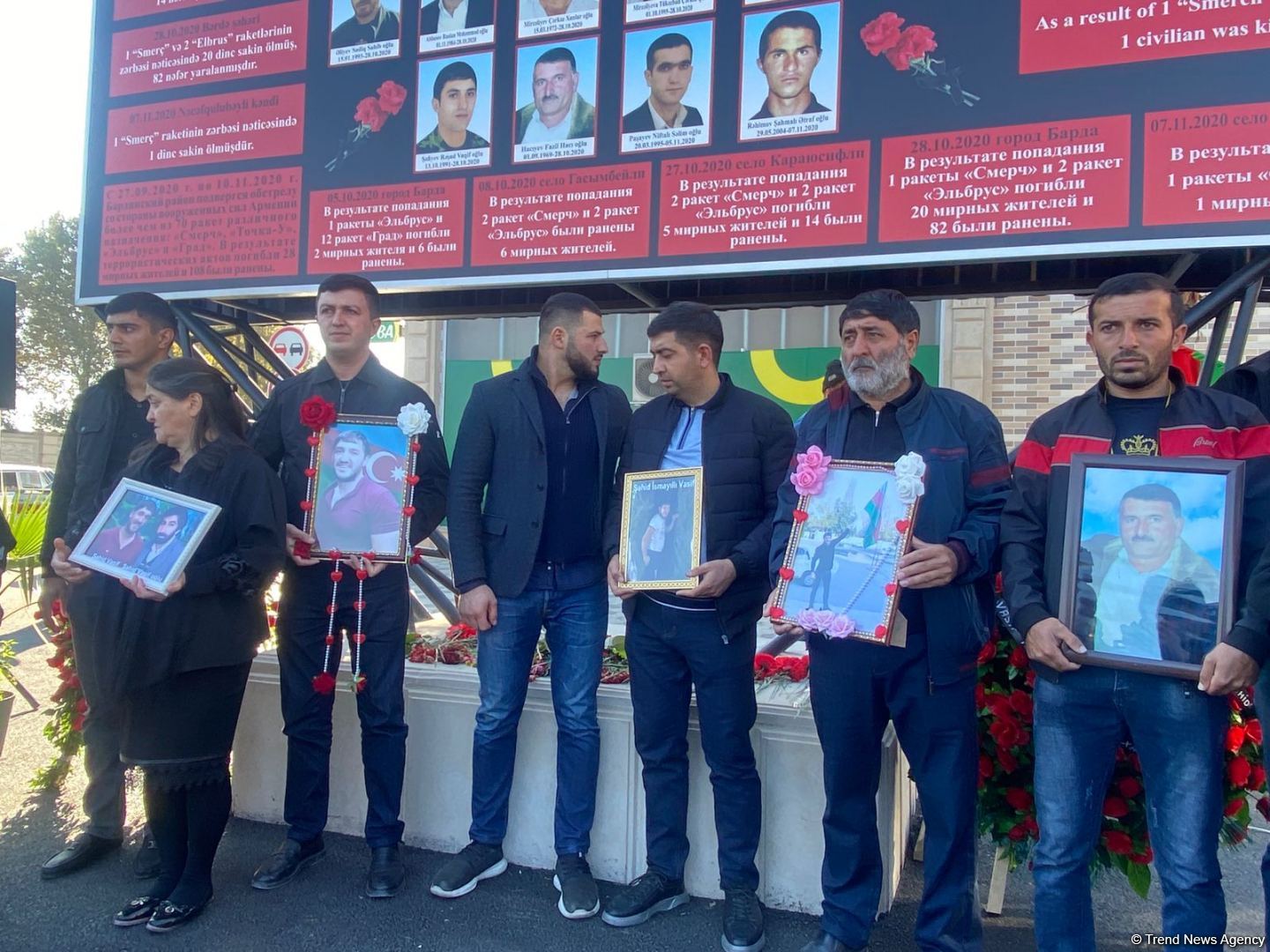 Bərdədə erməni terrorunun qurbanları anılıb (FOTO)
