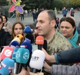 "Zəfər" yarmarkasında Vətən müharibəsində istifadə olunan texnika sərgilənir (FOTO)