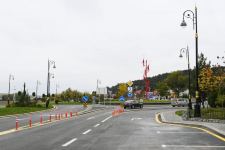 Prezident İlham Əliyev və birinci xanım Mehriban Əliyeva Şamaxı şəhərində Gənclər Parkında görülmüş işlərlə tanış olublar (FOTO/VİDEO)