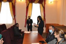 Deputat Sevil Mikayılova Xaçmazda şəhid ailələri və qazilərlə görüşüb (FOTO)