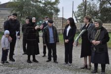 Deputat Sevil Mikayılova Xaçmazda şəhid ailələri və qazilərlə görüşüb (FOTO)