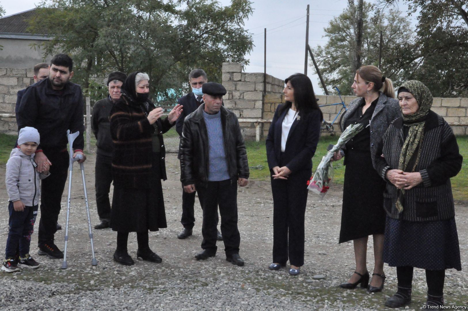 Deputat Sevil Mikayılova Xaçmazda şəhid ailələri və qazilərlə görüşüb (FOTO)