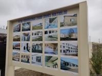 Tərtərdə Ermənistanın atəşi nəticəsində dağılan məktəbin modul tipli yeni binasının açılışı olub (FOTO)