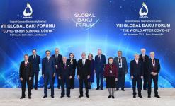 Prezident İlham Əliyev VIII Qlobal Bakı Forumunda çıxış edib (FOTO/VİDEO) (YENİLƏNİB)