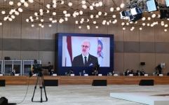 Prezident İlham Əliyev VIII Qlobal Bakı Forumunda çıxış edib (FOTO/VİDEO) (YENİLƏNİB)