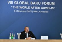 Prezident İlham Əliyev VIII Qlobal Bakı Forumunda çıxış edib (FOTO/VİDEO) (YENİLƏNİB)