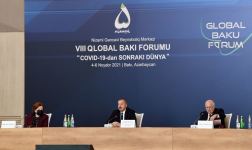 Prezident İlham Əliyev VIII Qlobal Bakı Forumunda çıxış edib (FOTO/VİDEO) (YENİLƏNİB)