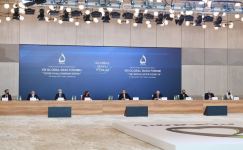 Prezident İlham Əliyev VIII Qlobal Bakı Forumunda çıxış edib (FOTO/VİDEO) (YENİLƏNİB)