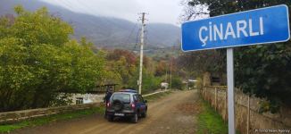 Alban-Udi xristian dini icması Xocavəndin Çinarlı kəndinə səfər edib (FOTO)