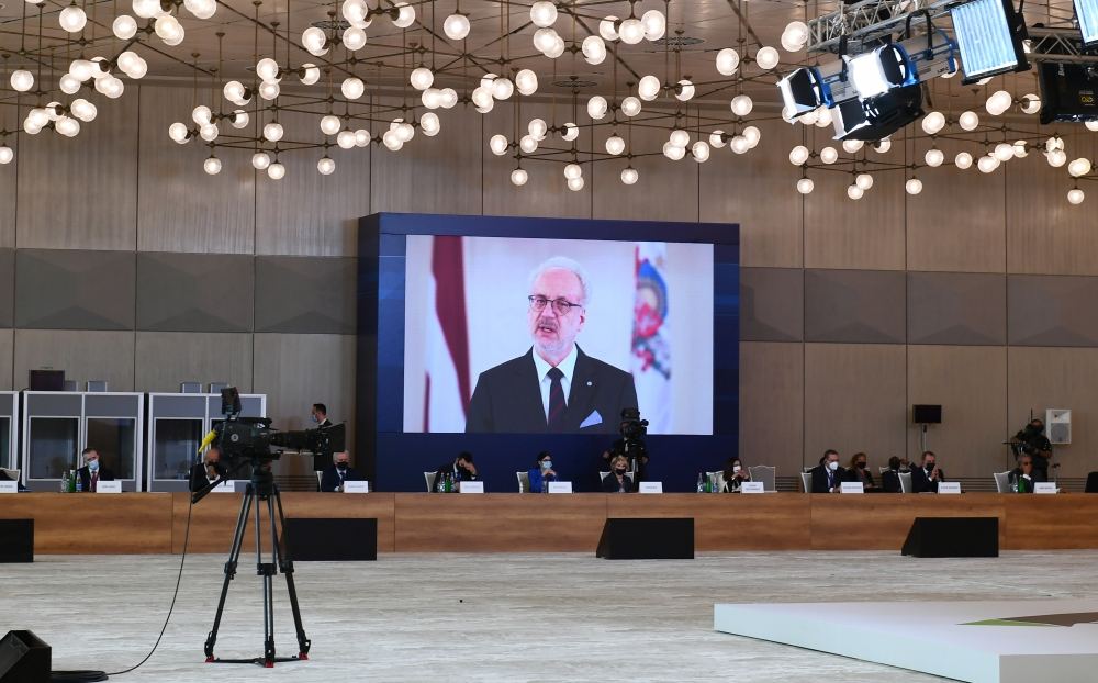 Prezident İlham Əliyev VIII Qlobal Bakı Forumunda çıxış edib (FOTO/VİDEO) (YENİLƏNİB)