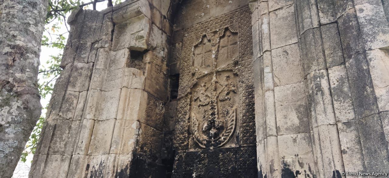Alban-Udi xristian dini icması Xocavəndin Çinarlı kəndinə səfər edib (FOTO)