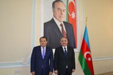 Kamran Əliyev Türk Şurasının Baş katibi Bağdad Amreyevlə görüşüb (FOTO)