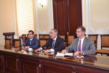 Kamran Əliyev Türk Şurasının Baş katibi Bağdad Amreyevlə görüşüb (FOTO)