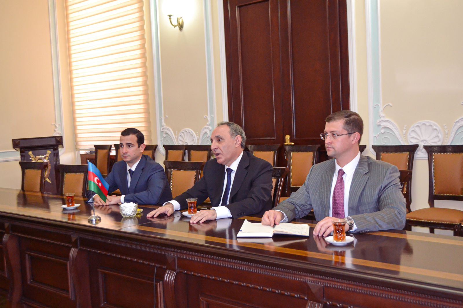 Kamran Əliyev Türk Şurasının Baş katibi Bağdad Amreyevlə görüşüb (FOTO)