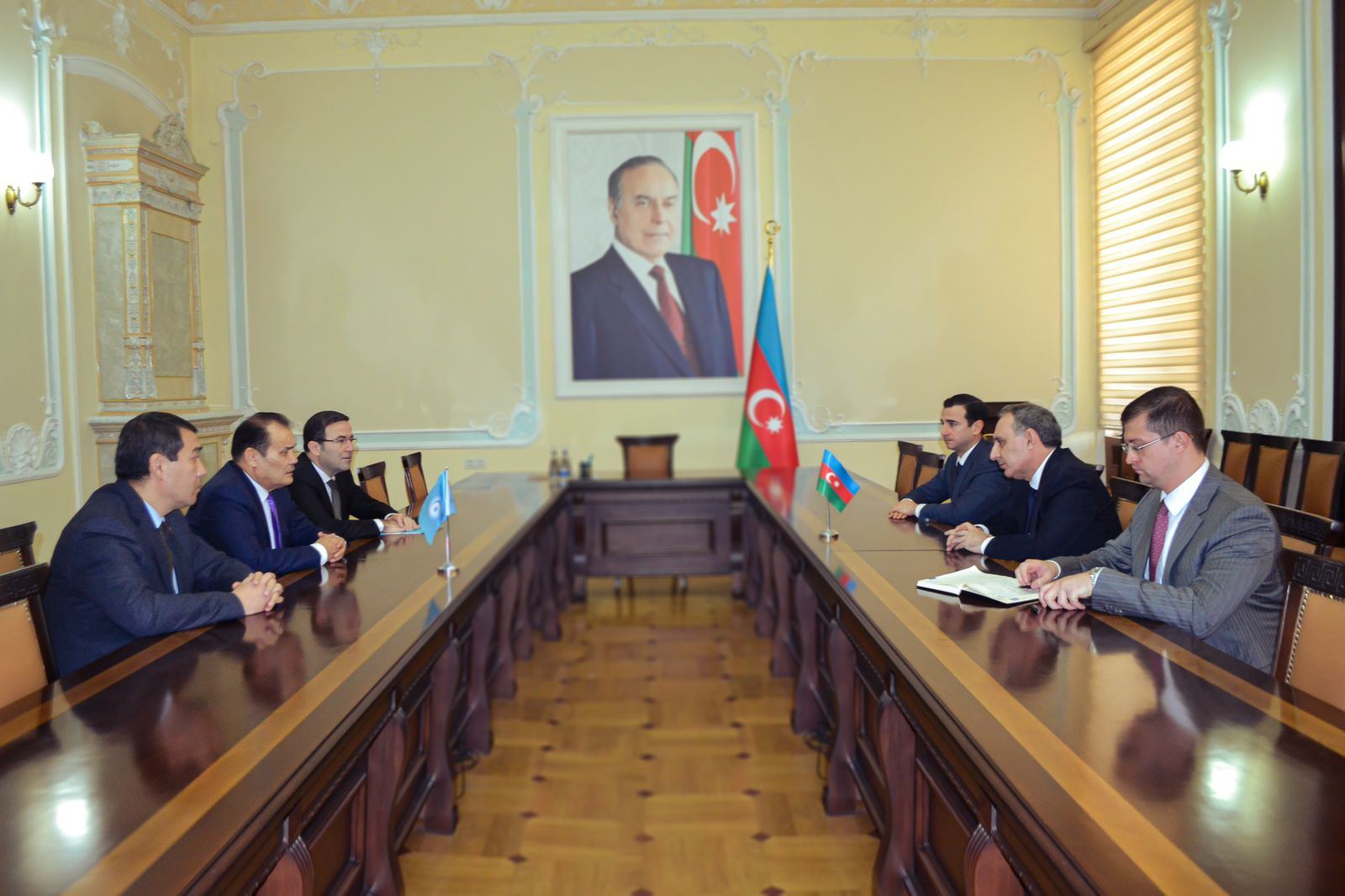 Kamran Əliyev Türk Şurasının Baş katibi Bağdad Amreyevlə görüşüb (FOTO)