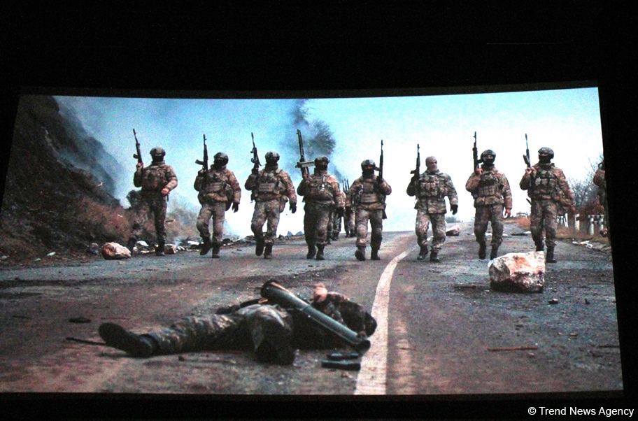 Heydər Əliyev Sarayında “Şuşa, sən azadsan!” sənədli filminin təqdimatı olub (FOTO)
