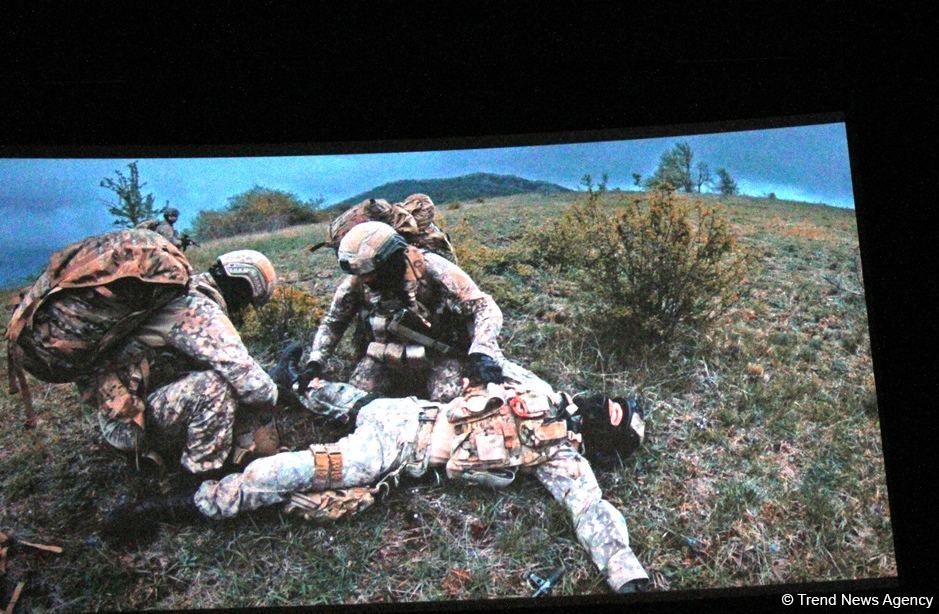 Heydər Əliyev Sarayında “Şuşa, sən azadsan!” sənədli filminin təqdimatı olub (FOTO)