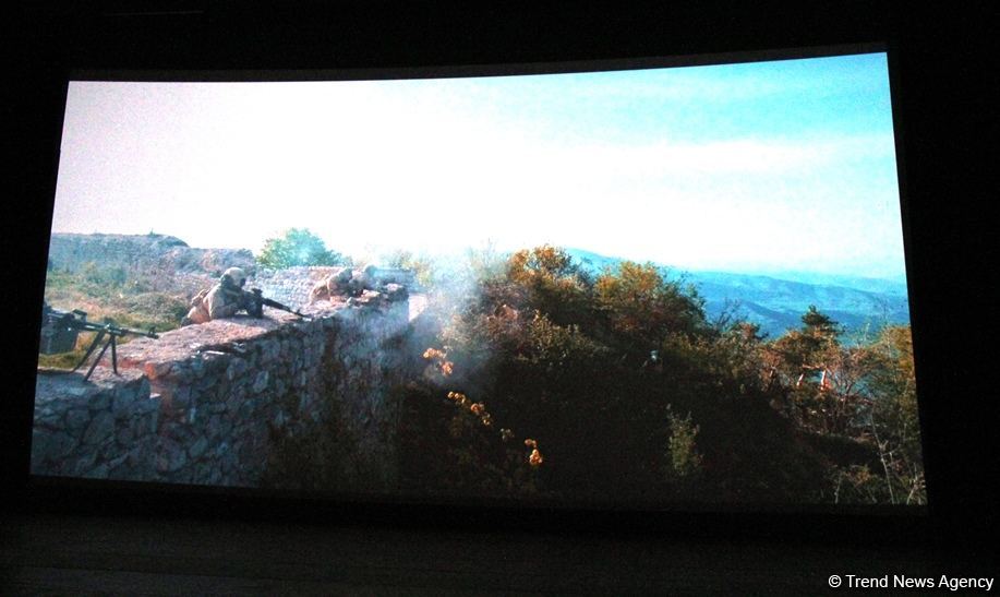 Heydər Əliyev Sarayında “Şuşa, sən azadsan!” sənədli filminin təqdimatı olub (FOTO)