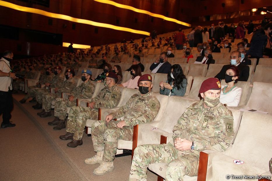Heydər Əliyev Sarayında “Şuşa, sən azadsan!” sənədli filminin təqdimatı olub (FOTO)