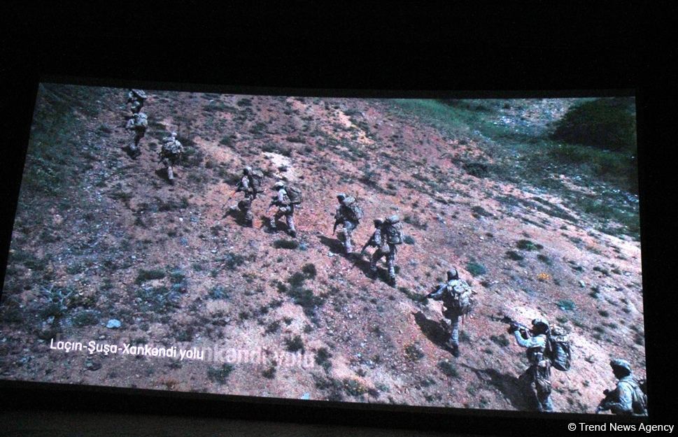 Heydər Əliyev Sarayında “Şuşa, sən azadsan!” sənədli filminin təqdimatı olub (FOTO)