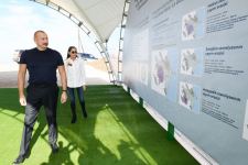 Prezident İlham Əliyev və Birinci xanım Mehriban Əliyeva Şuşa Radio-Televiziya yayım qülləsinin təməlini qoyublar (FOTO/VİDEO)