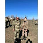 Birinci vitse-prezident Mehriban Əliyeva  Cıdır düzündə Azərbaycan Silahlı Qüvvələrinin əsgər və zabitləri ilə fotolar paylaşıb (FOTO)