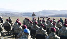 Azərbaycan Prezidenti, Silahlı Qüvvələrin Ali Baş Komandanı İlham Əliyev Şuşada hərbçilər qarşısında çıxış edib (FOTO/VİDEO) (YENİLƏNİB-2)