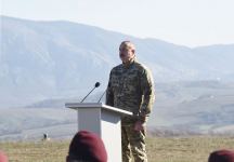 Azərbaycan Prezidenti, Silahlı Qüvvələrin Ali Baş Komandanı İlham Əliyev Şuşada hərbçilər qarşısında çıxış edib (FOTO/VİDEO) (YENİLƏNİB-2)