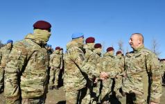 Azərbaycan Prezidenti, Silahlı Qüvvələrin Ali Baş Komandanı İlham Əliyev Şuşada hərbçilər qarşısında çıxış edib (FOTO/VİDEO) (YENİLƏNİB-2)