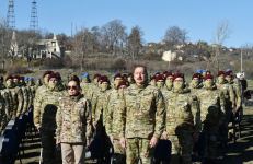 Azərbaycan Prezidenti, Silahlı Qüvvələrin Ali Baş Komandanı İlham Əliyev Şuşada hərbçilər qarşısında çıxış edib (FOTO/VİDEO) (YENİLƏNİB-2)