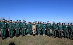 Azərbaycan Prezidenti, Silahlı Qüvvələrin Ali Baş Komandanı İlham Əliyev Şuşada hərbçilər qarşısında çıxış edib (FOTO/VİDEO) (YENİLƏNİB-2)