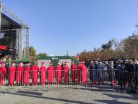 Bakıda Türkiyənin "Mehteran Birliyi" hərbi orkestrinin konserti keçirilir (FOTO)