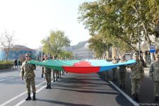 Bakıda Zəfər yürüşü və flaşmobu keçirilib (FOTO/VİDEO) (ƏLAVƏ OLUNUB)