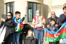 Bakıda Zəfər yürüşü və flaşmobu keçirilib (FOTO/VİDEO) (ƏLAVƏ OLUNUB)