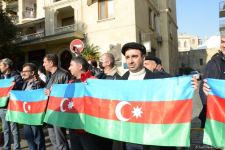 Bakıda Zəfər yürüşü və flaşmobu keçirilib (FOTO/VİDEO) (ƏLAVƏ OLUNUB)