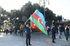 Bakıda Zəfər yürüşü və flaşmobu keçirilib (FOTO/VİDEO) (ƏLAVƏ OLUNUB)